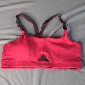 ATHLETA PINK & BURGUNDY SPORTS BRA 💓